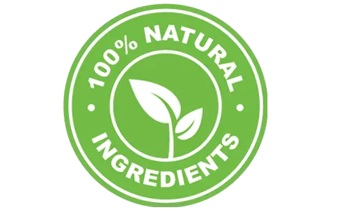 100 percent natural ingredients